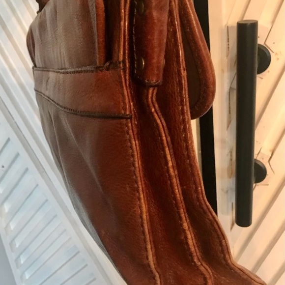 Vintage Leather Briefcase - Picture 3 of 5